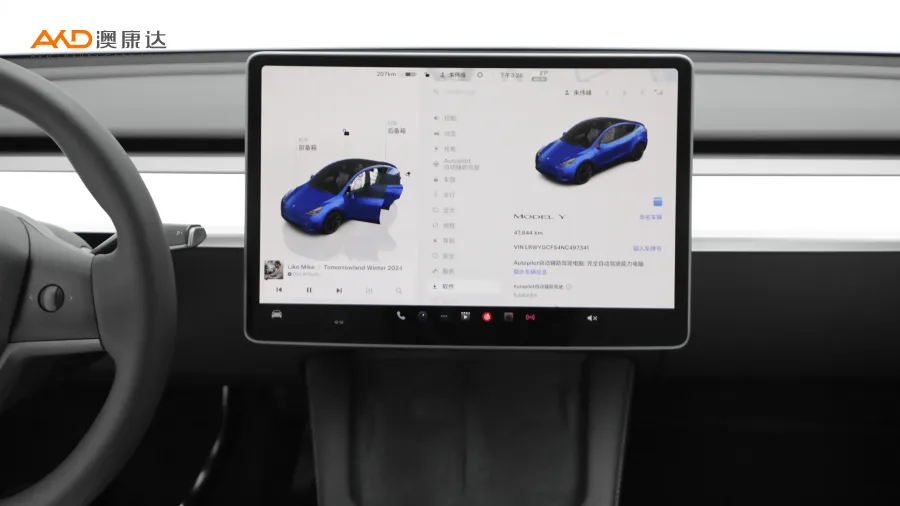 二手特斯拉Model Y 后轮驱动版图片3751877